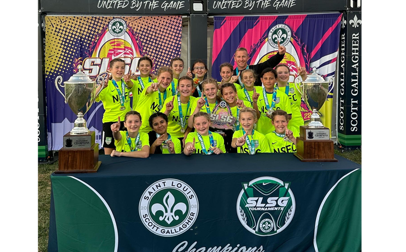 U13G CHAMPIONS OF THE SCOTT GALLAGHER ST LOUIS FALL SHOWCASE