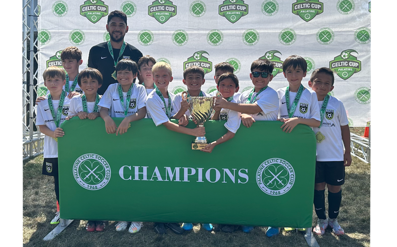 U10B ELITE (2014) CHAMPIONS OF THE TOP DIVISION AT CELTIC CUP! 