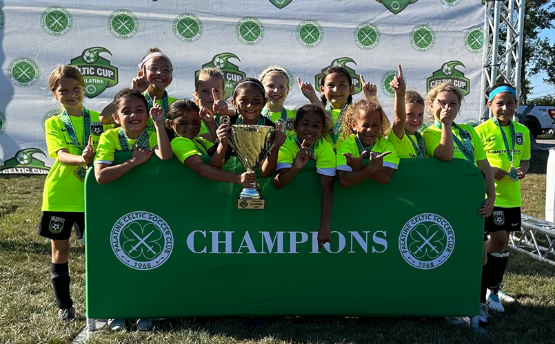 U10G (2014) WIN THE CHAMPIONSHIP AT PALATINE CELTIC CUP!