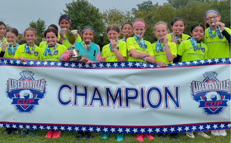 U12G 2012 CHAMPIONS AT LIBERTYVILLE MEMORIAL CUP (2011 BRACKET) 